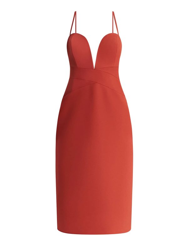 Bcbg Kynlee Bodycon Midi Dress - Image 8