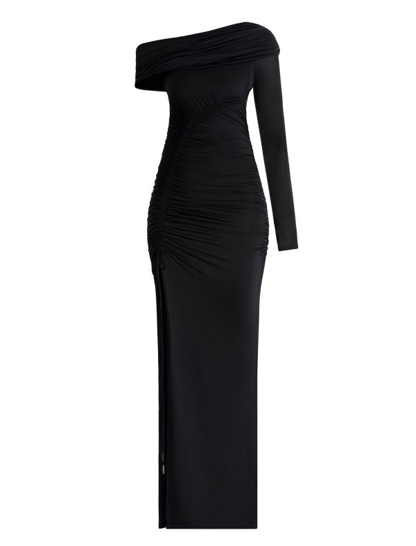 Bcbg Pallas One Shoulder Ruched Gown - Image 7