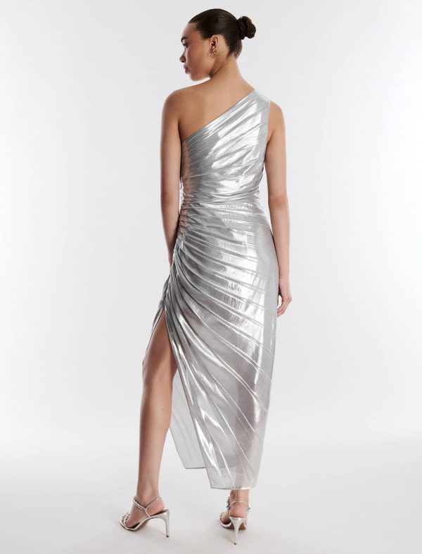 Bcbg Anais Sunburst Pleated Gown - Image 5