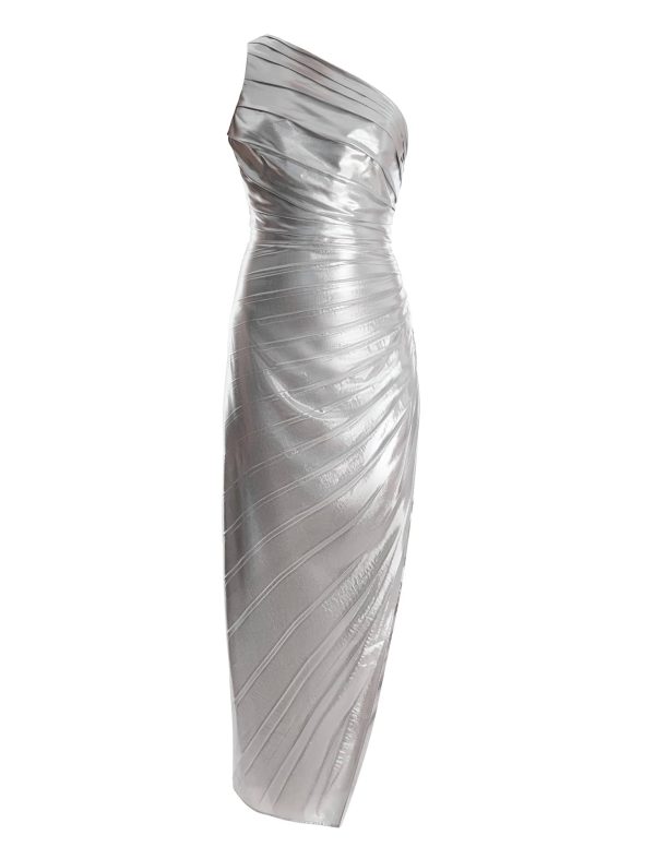 Bcbg Anais Sunburst Pleated Gown - Image 9