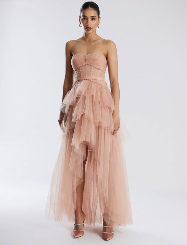 Bcbg Luna Strapless High-Low Gown - Image 2