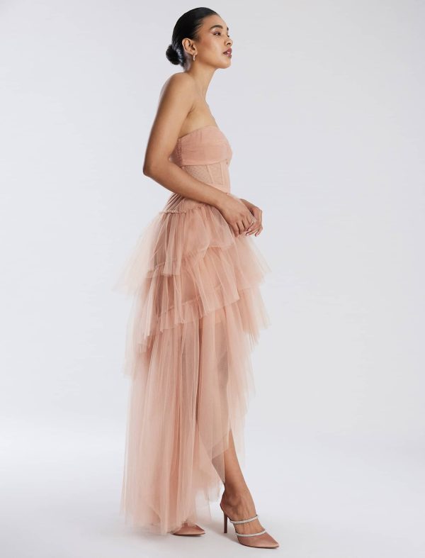 Bcbg Luna Strapless High-Low Gown - Image 3