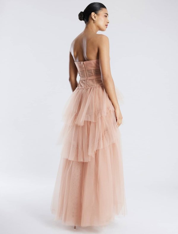 Bcbg Luna Strapless High-Low Gown - Image 4