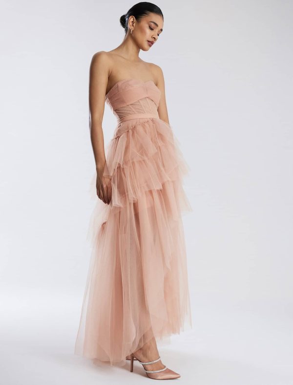 Bcbg Luna Strapless High-Low Gown - Image 5