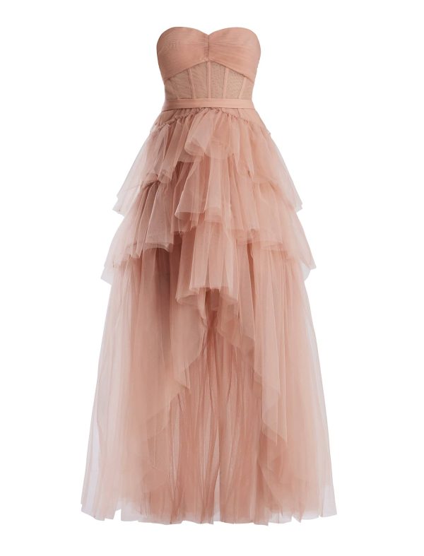 Bcbg Luna Strapless High-Low Gown - Image 8