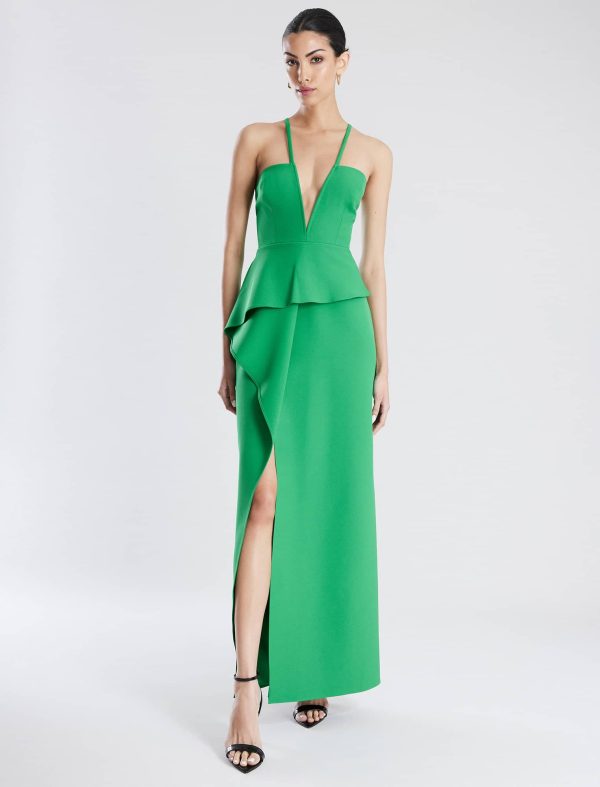 Bcbg Daphne Peplum Gown