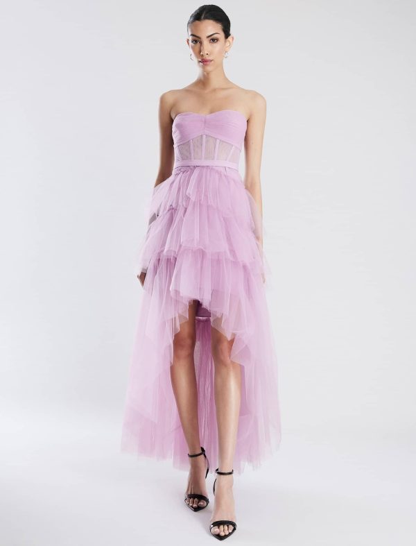 Bcbg Luna Strapless High-Low Gown - Image 2