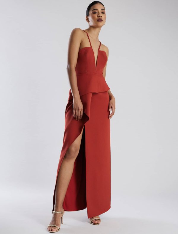 Bcbg Daphne Peplum Gown - Image 2