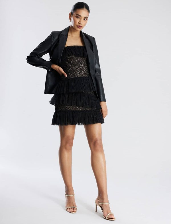 Bcbg Smith Faux Leather Blazer - Image 5