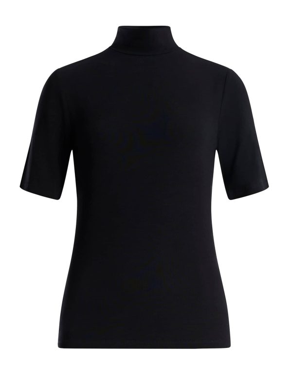 Bcbg Mock Neck Short Sleeve Top - Image 7