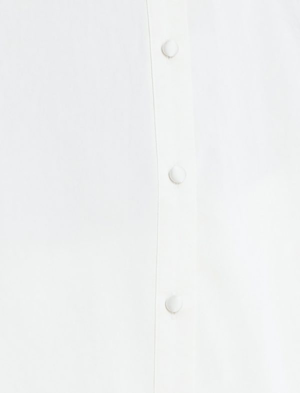 Bcbg Balloon Sleeve Button-Up Top - Image 7