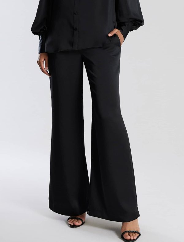 Bcbg Satin Wide-Leg Trouser - Image 6