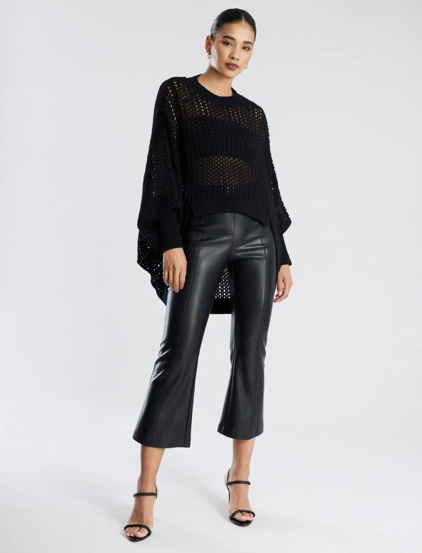 Bcbg Faux Leather Crop Pant