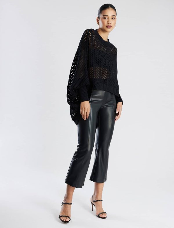 Bcbg Faux Leather Crop Pant - Image 2