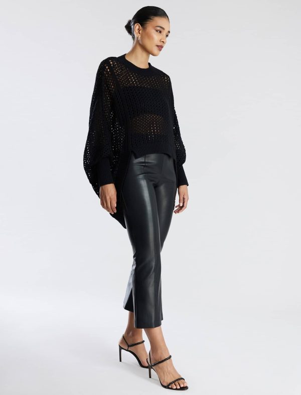 Bcbg Faux Leather Crop Pant - Image 3