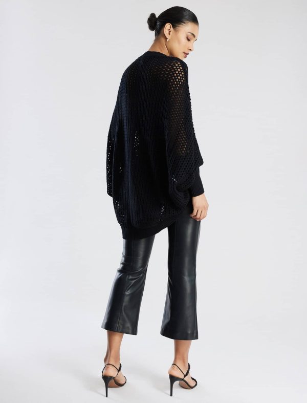 Bcbg Faux Leather Crop Pant - Image 4