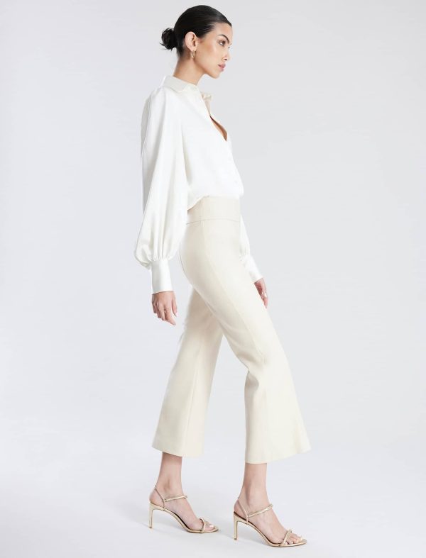 Bcbg Faux Leather Crop Pant - Image 3