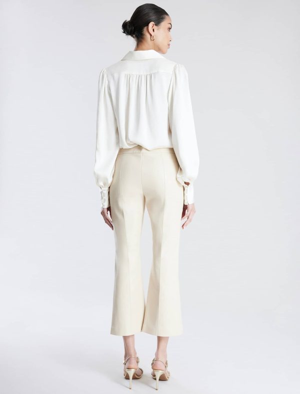 Bcbg Faux Leather Crop Pant - Image 4