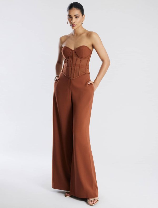 Bcbg Kezia Signature Wide-Leg Pant