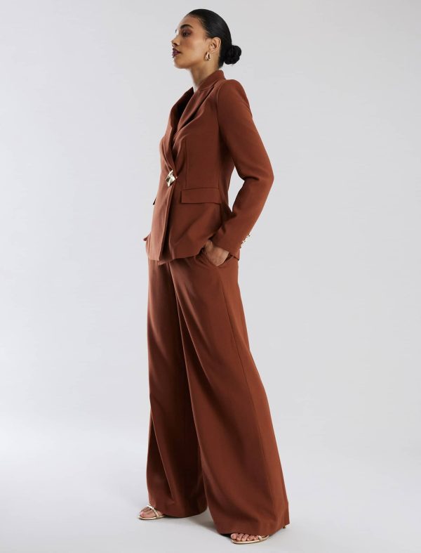 Bcbg Kezia Signature Wide-Leg Pant - Image 3