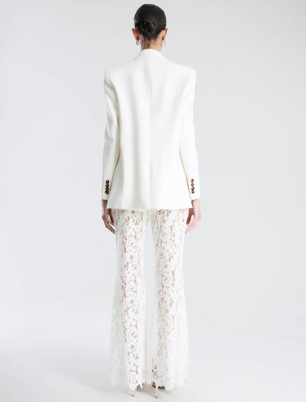 Bcbg Wide-Leg Lace Pant - Image 4