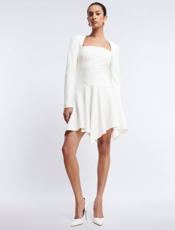 Bcbg Cillian Handkerchief Mini Dress