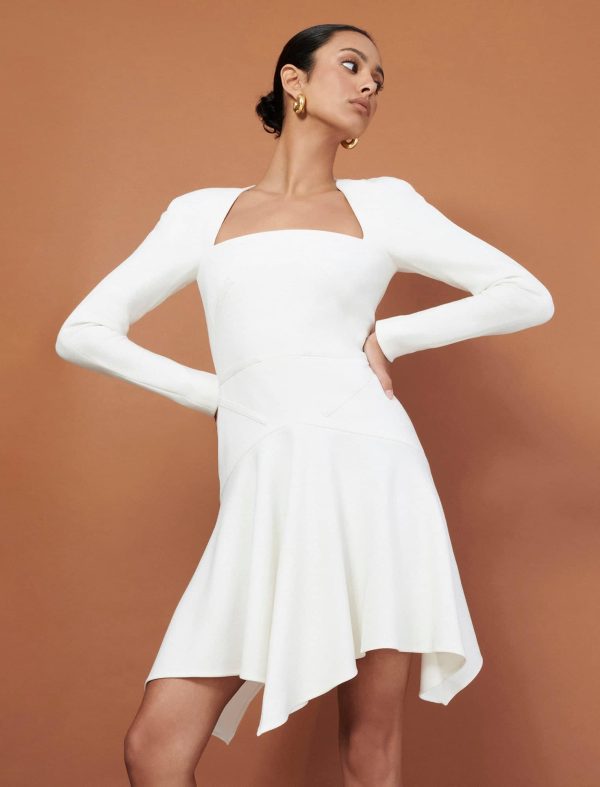 Bcbg Cillian Handkerchief Mini Dress - Image 6