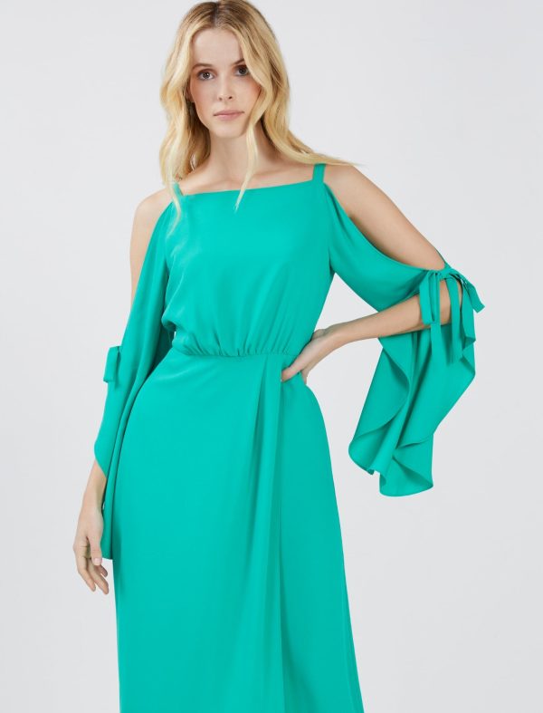 Bcbg Callum Split Sleeve Evening Dress - Image 5