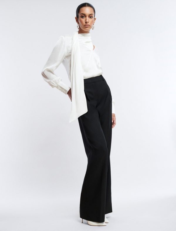 Bcbg Wide-Leg Creased Trouser - Image 3