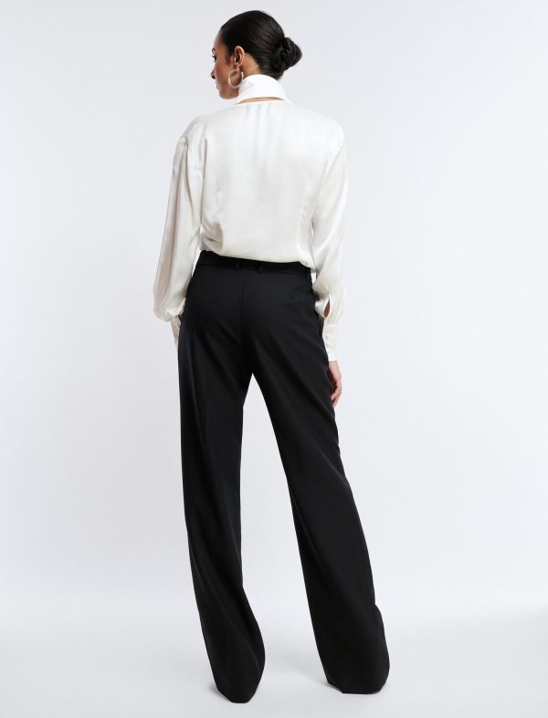 Bcbg Wide-Leg Creased Trouser - Image 4