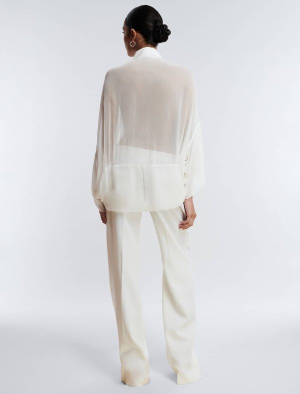 Bcbg Wide-Leg Creased Trouser - Image 4