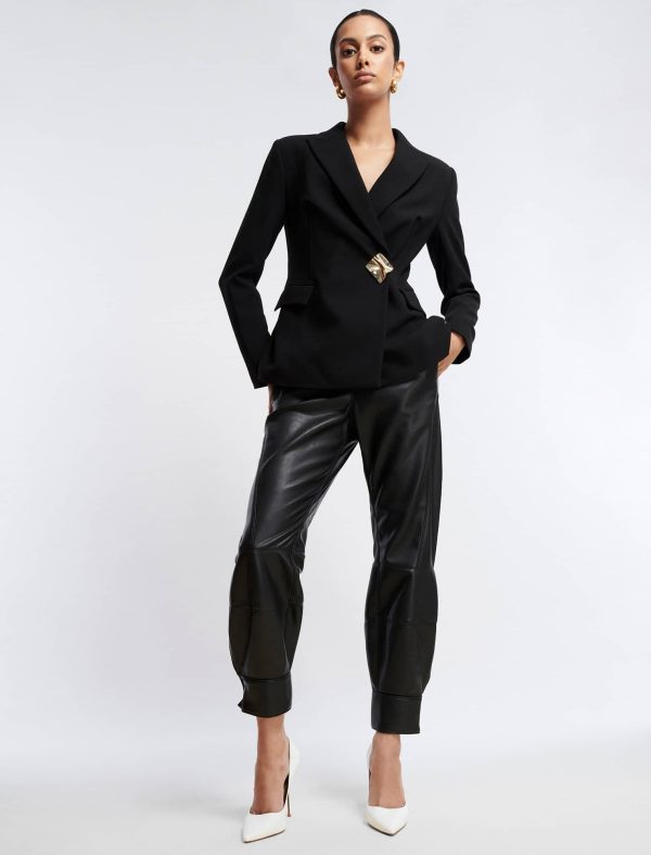 Bcbg Faux Leather Jogger