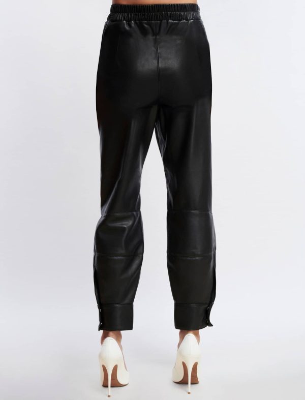 Bcbg Faux Leather Jogger - Image 4