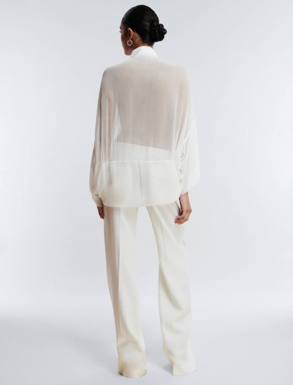 Bcbg Button-Up Cape Top - Image 4