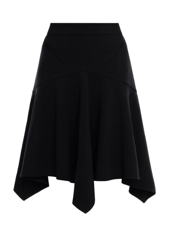 Bcbg Flounce Mini Skirt Black Beauty - Image 8