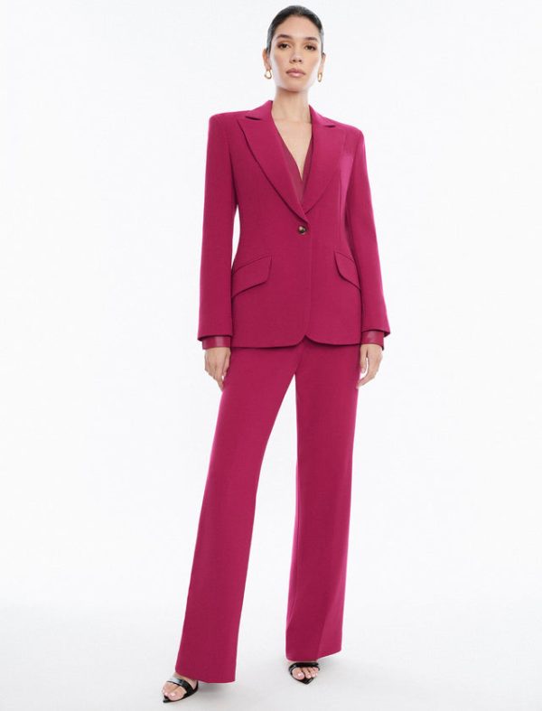 Bcbg Single Button Blazer GRANITE - Image 3