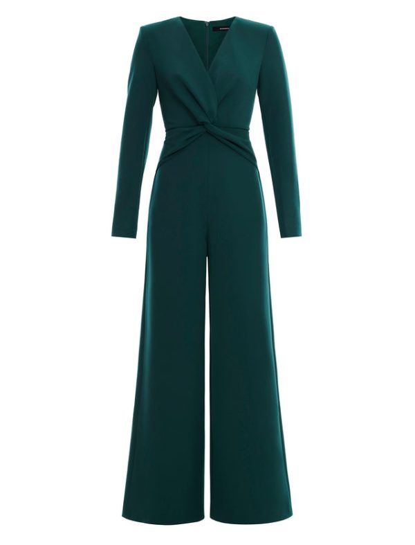 Bcbg Fulton Twist Front Jumpsuit Ponderosa Pine - Image 7