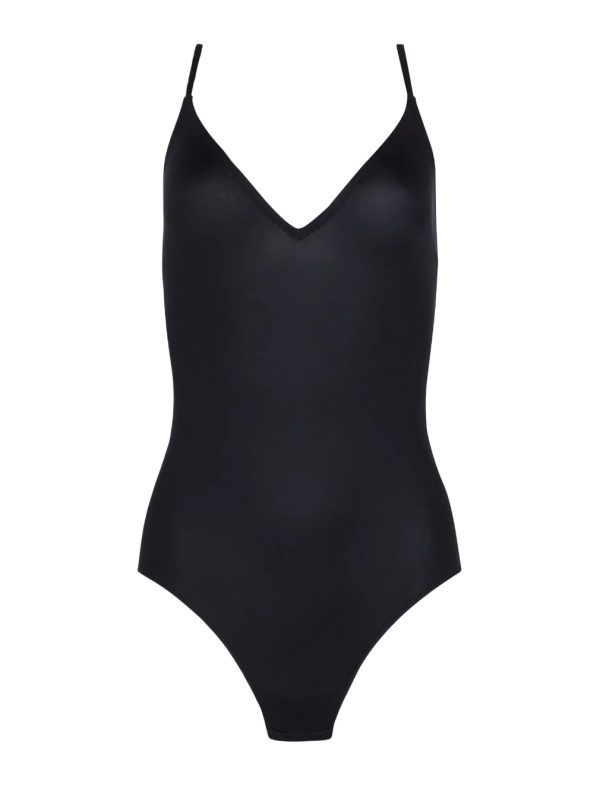 BCBG CARA LAYERING BODYSUIT - BLACK - Image 3