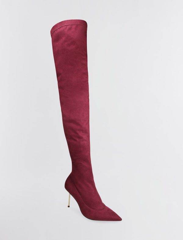 Bcbg Kiki Over-The-Knee Boot BURGUNDY