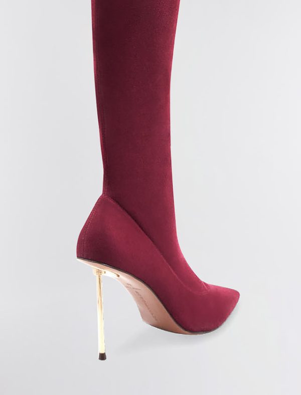 Bcbg Kiki Over-The-Knee Boot BURGUNDY - Image 5