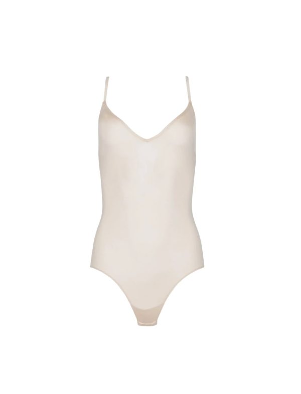 BCBG CARA LAYERING BODYSUIT - NUDE ROSE - Image 3