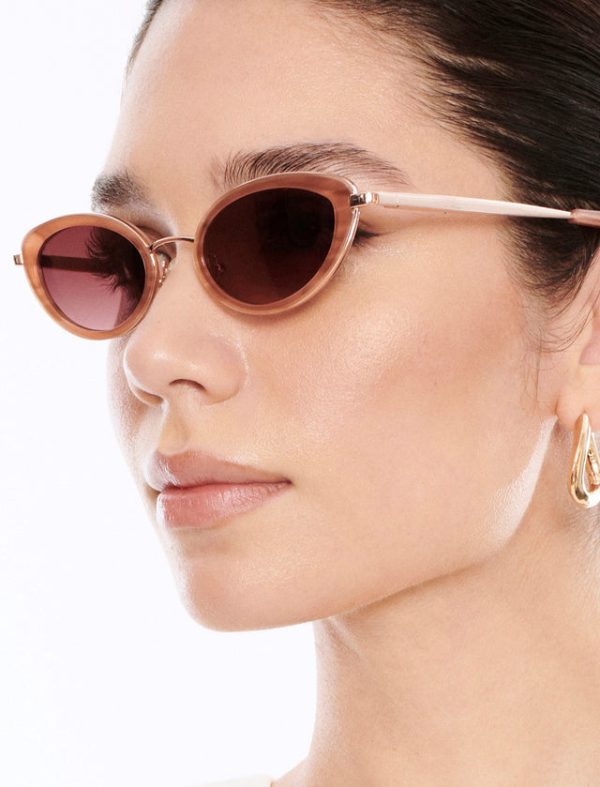 Bcbg Oval Classic 1994 Sunglasses Rose Gold/Blush - Image 5