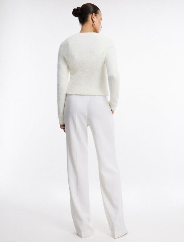 Bcbg Sweater Tank & Shrug Set Gardenia - Image 4