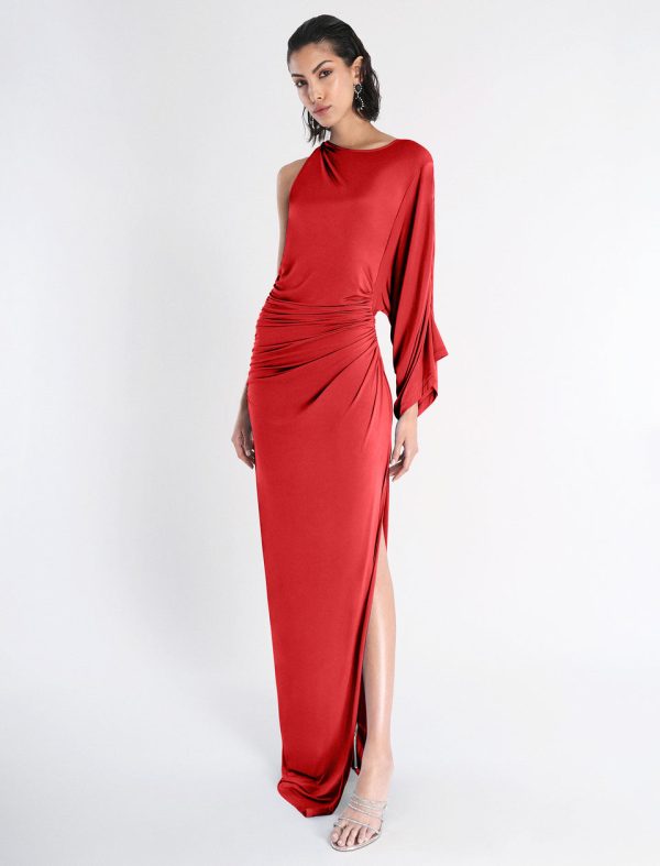 Bcbg Merritt Evening Gown Red - Image 2