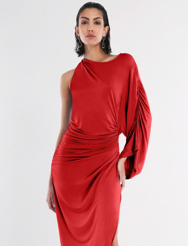 Bcbg Merritt Evening Gown Red - Image 6