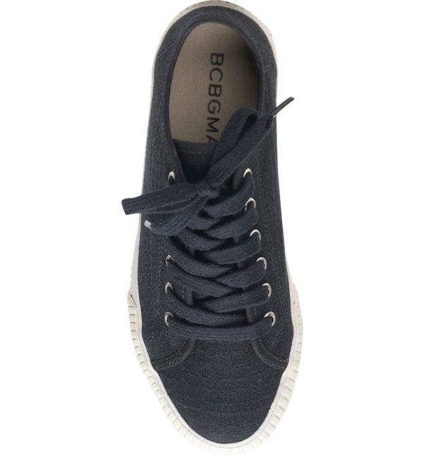 Bcbg Harly Platform Sneaker Black - Image 6