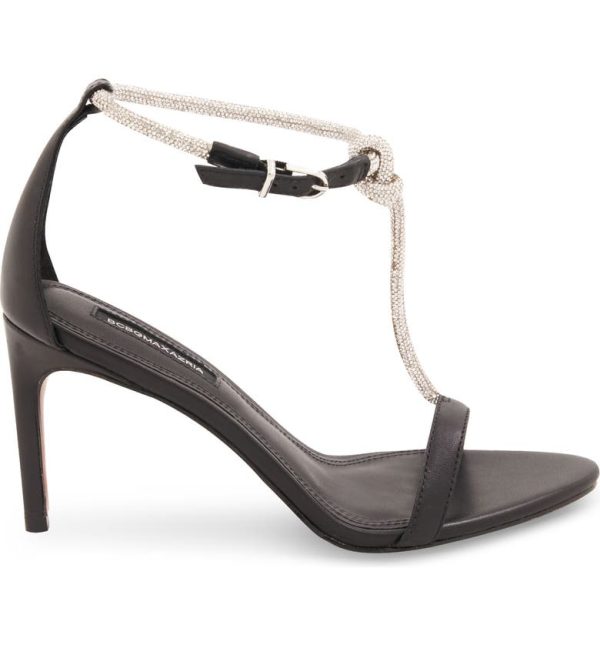 Bcbg Trinnia T-Strap Sandal Black - Image 3