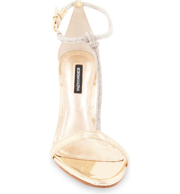 Bcbg Trinnia T-Strap Sandal Platinum - Image 5