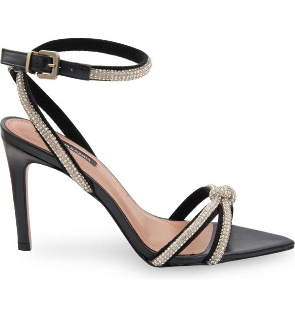 Bcbg Della Ankle Strap Sandal Black - Image 3