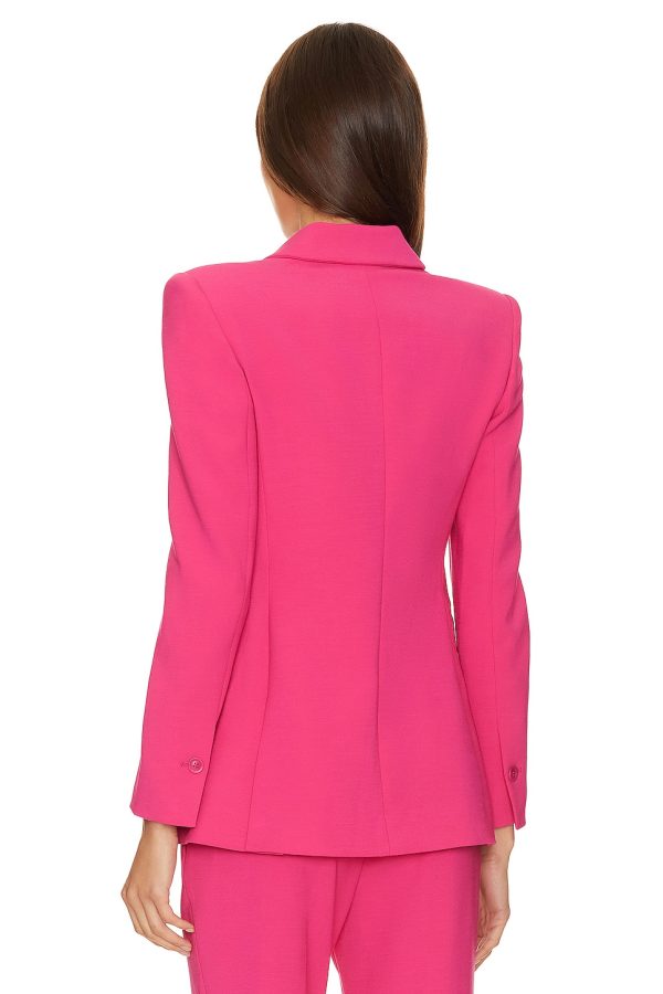 Bcbg Simple Blazer Passion Pink - Image 3